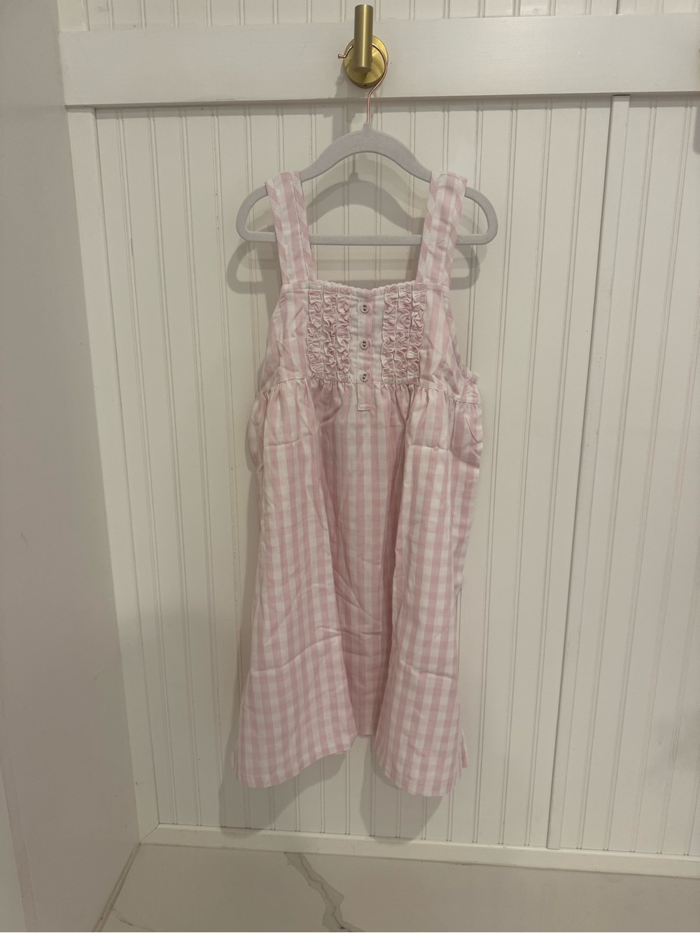 Petite Plume Girls gingham dress